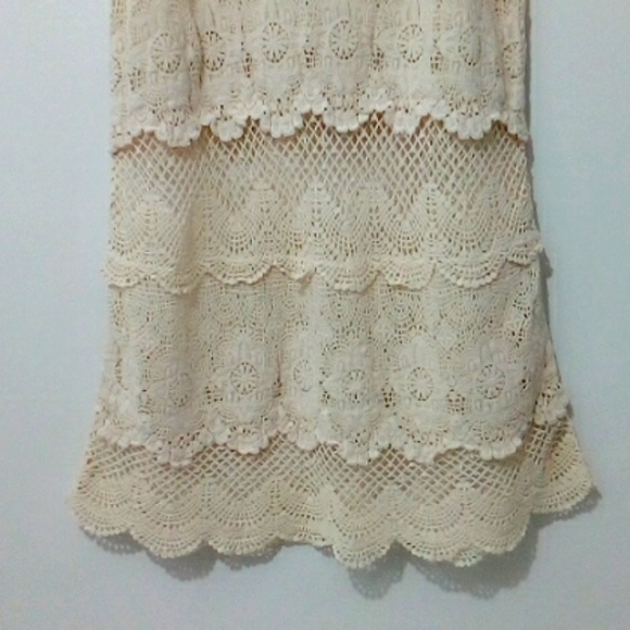 American Eagle Outfitters crochet  long tank top cover up - Picture 2 of 4